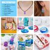 Kit de moulage en résine époxy - jotol - 132pcs - moules en silicone - bijoux - accessoires diy