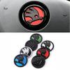 PIUE7 46MM ABS Car Steering Wheel Center Logo for Skoda Fabia Rapid Kodiaq Octavia Laura Superb 1 2 3 4 VRS Yeti Karoq Emblem Sticker