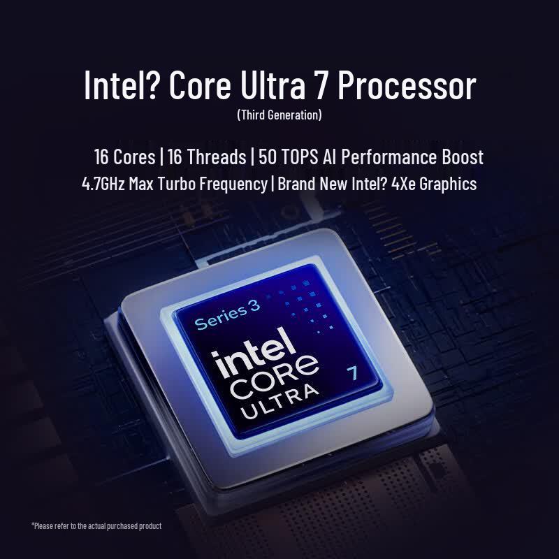 Dell Ноутбук 14S Core Ultra 7 AI - 14-дюймовый 2.5K 120Hz (Китайская версия)