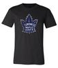 Футболка с потертым логотипом Toronto Maple Leafs S-6XL Отслеживание!! Футболка Unisex