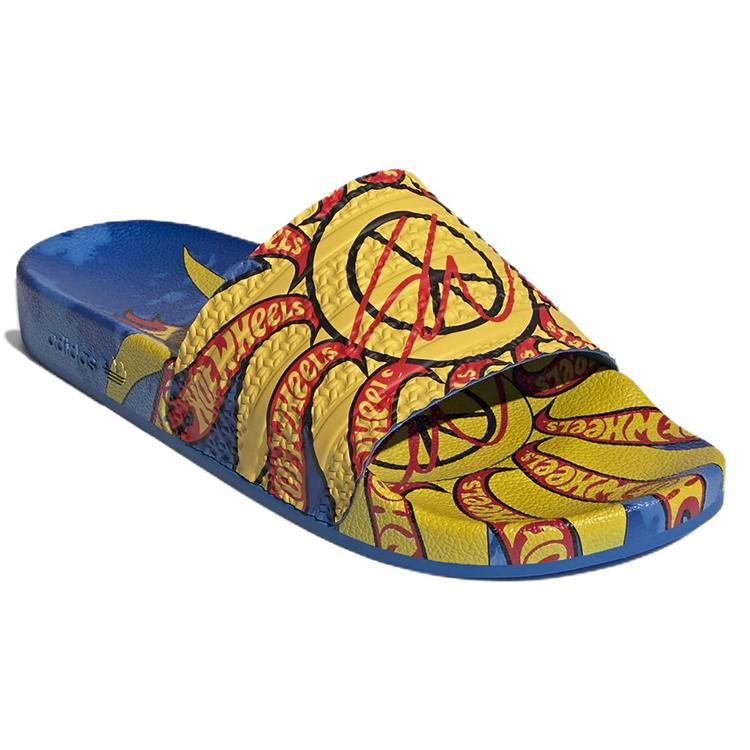 Шлепанцы Adilette Sean Wotherspoon x Hot Wheels x Adilette Adidas Originals GX9756