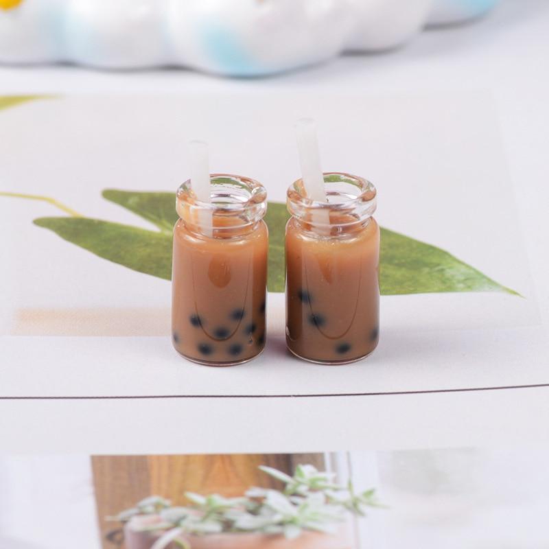 New 6pcs Dollhouse Miniature Tea Cup Play Mini Food for Blyth 1/6 Bjd Dollhouse Kitchen Toys