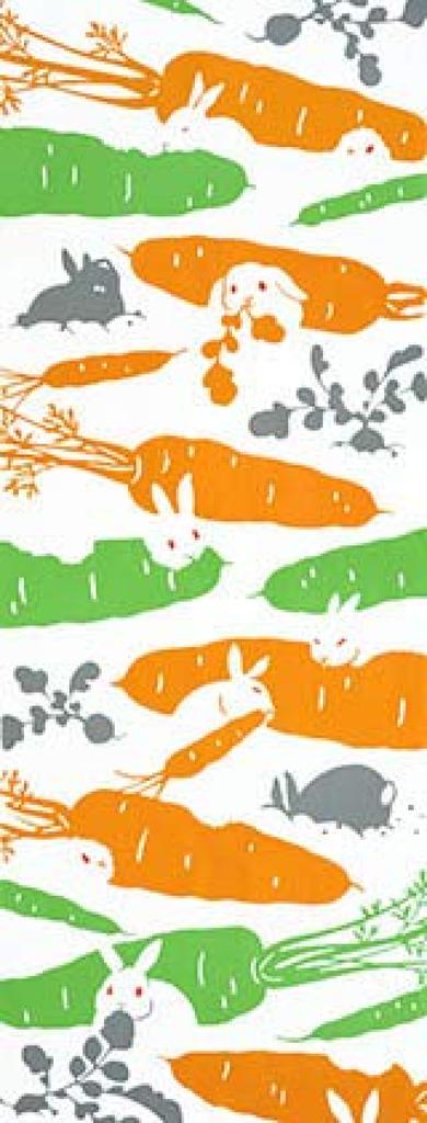 Todaya Shoten Pear Garden Dyed Hand Rabbit Field 939 Towel,