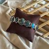 Natural Labradorite Handmade Bracelet Pure 925 Sterling Silver Solid Jewelry