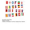 24 European Countries String Flags Mini International Bunting Banners National Country Decoration for School Sports Events Grand Opening Party