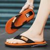 Men's EVA Flip Flops Men Lightweight Summer Slippers Beach Sandals for Man