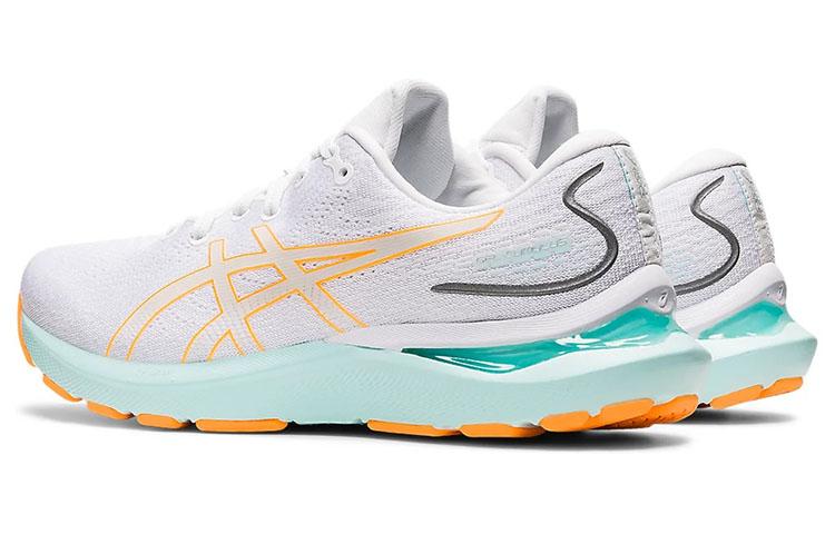 Women's Sneakers Asics Wmns Gel Cumulus 24 'White Orange Pop'