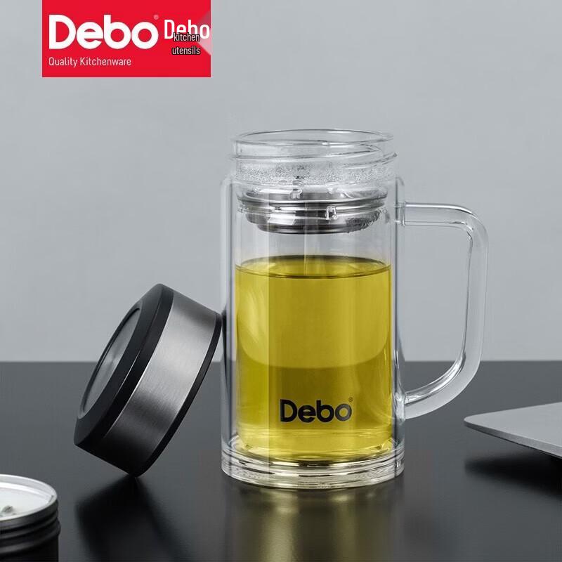 Debo Pascal Double-Walled Glass Mug