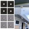 8 шт. Караван RV Палатка Вешалки с отверстиями Инструменты для установки навеса Прочные Крючки для кемпингового навеса