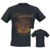 Футболка Nightwish с аммонитом 100% хлопок Графическая футболка Мужская Женская Летняя Уличная Одежда Топ