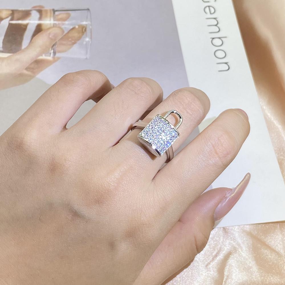 Высококачественное кольцо в форме замка с полным бриллиантом и цирконием для женщин, подарок на годовщину свадьбы, помолвочное ювелирное кольцо для пары