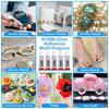 B7000 Jewelry Rhinestones Glue,Clear Super Glue Transparent Industrial Adhesive for Phone Repair Jewelery Making Crafts Gem Fabric Metal Nail Art