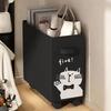 Storage Basket Laundry Bin with Wheels Handle Design Large Capacity