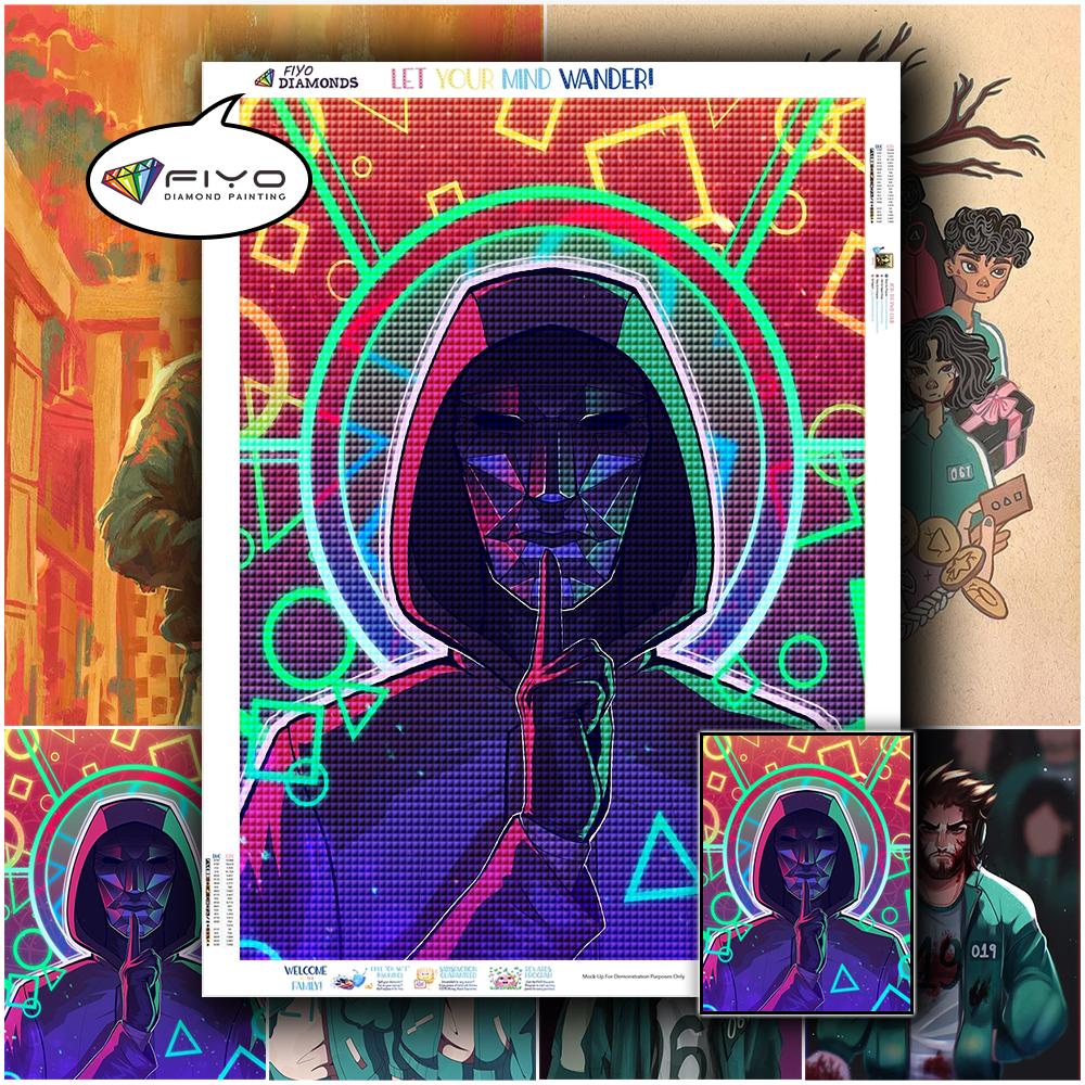5D алмазная живопись корейский сериал картина ручной работы подарок Алмазная вышивка мультфильм портрет рукоделие украшение дома