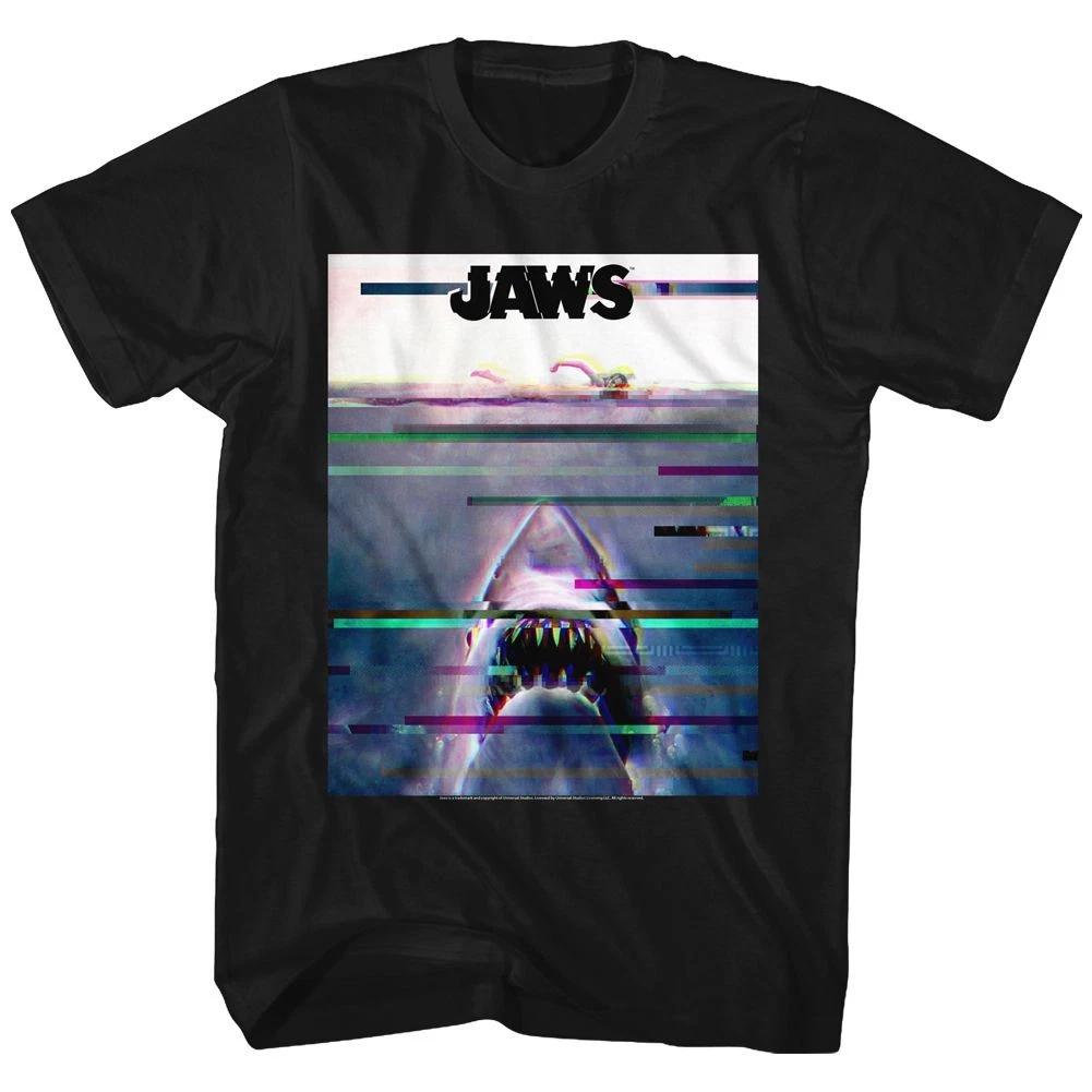 Jaws - Glitchy - Short Sleeve - - Children's T-shirt