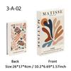 Bauhaus Decorative Books Open Luxury Fake Book Storage Box Home Decor Matisse Boho Monet Coffee Table Shelf Interior Decoration