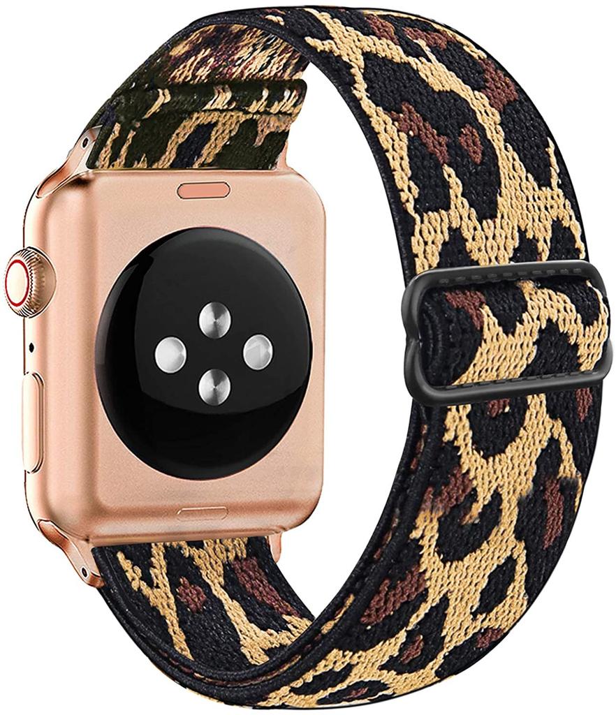 Эластичная петля Solo Loop, совместимая с ремешками Apple Watch 44 мм, 42 мм, 40 мм, 38 мм, регулируемый эластичный спортивный нейлоновый ремешок для серии iWatch