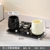 Toothbrush Storage Rack Moisture-proof Electric Toothbrush Tooth Cup Holder Washstand Teeth Mouthwash Cup Set Bathroom Storage