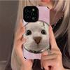 Чехол для телефона с милым котом для Iphone 14 Pro Max 11 13 12, защита камеры, противоударный силиконовый чехол для Iphone Xr Xs Max X 8 Plus 7 6