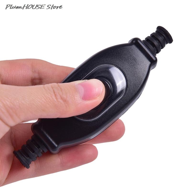 Waterproof In Line Switch Cord Switch IP65 Round Wire Contact Double Cut Switch Rainproof ouble-cut Switch
