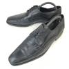 Germany Lloyd Leather Swirl Moccasin Dress Shoes Black 8 42 26.5(USED)