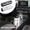 500ml smart thermos bottle with logo For Cadillac Emblem ESCALADE ATS BLS CT4 CT6 SRX STS XT4 XT5 SLR XT6 XTS Accessories