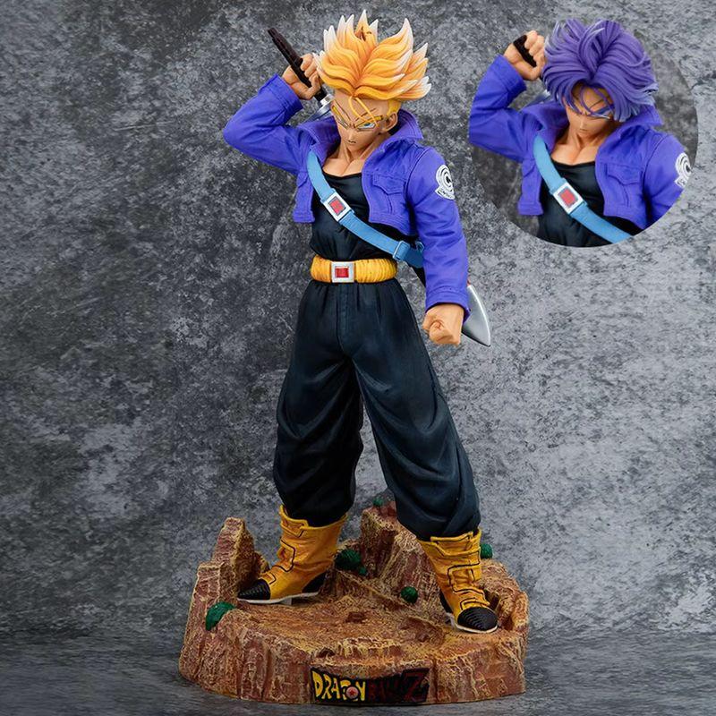 Фигурка Аниме Dragon Ball Z Фигурка Тракс Супер Сайян Тракс ПВХ Модель Статуэтка Кукла Коллекция Украшение Игрушки Подарок