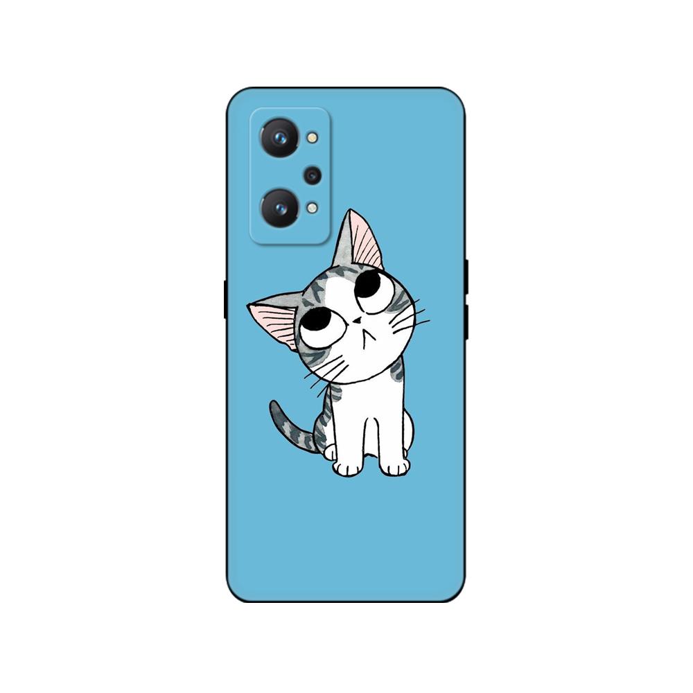 For Realme GT Neo2 Case 6.62inch Silicon Back Cover For OPPO RealmeGT Neo 2 5G Soft Case RMX3370 Phone Case Funda Black Tpu Case