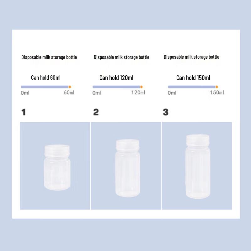 ANJIANCHEN Disposable Milk Storage Bottles