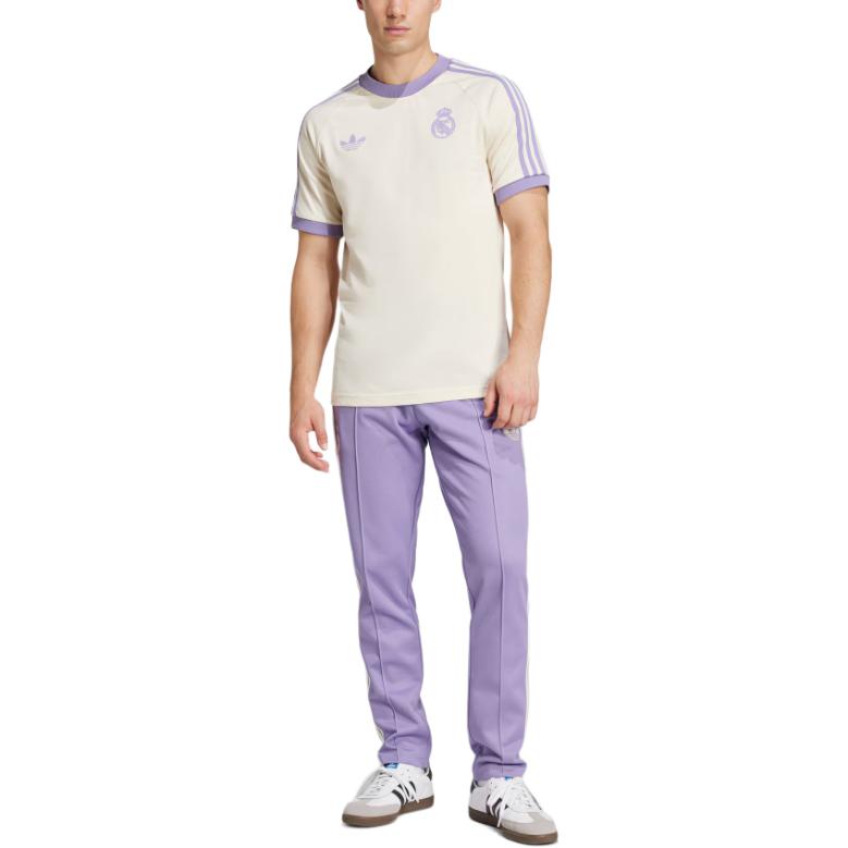 adidas Оригиналы Бесплатная доставка С AdiClub Реал Мадрид Adicolor Classics Футболка с 3 полосками IY0057-