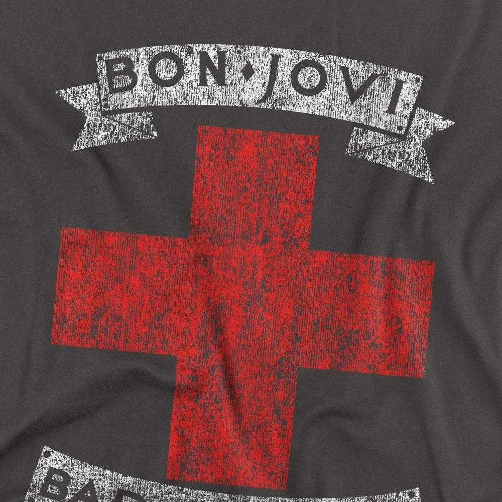 Bon Jovi Унисекс футболка с длинным рукавом для взрослых "Плохая медицина"