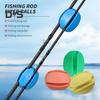 10Pcs Fishing Rod Fixed Ball 4/5/7/8/9MM 5 Holes Scratch Free Reusable Fishing Pole Keeper Protector Clip Fixing Tools Fishing Accessories