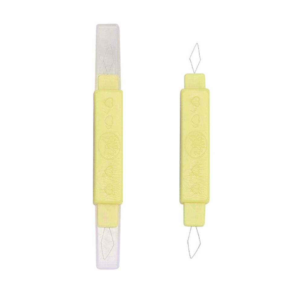 Пластиковая ручка для удаления ниток 2 в 1 Распарыватель швов Бытовой швейный вспарыватель швов