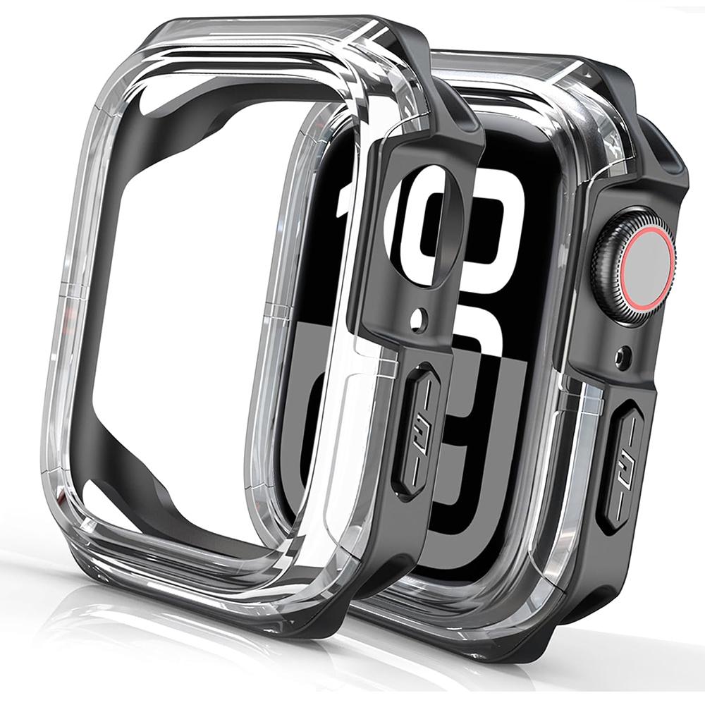Чехол из ТПУ для Apple Watch Защитная крышка 46 42 мм 41 45 40 44 49 мм Защитная рамка для Apple Smart Watch Серии 10 9 8 7 6 5 4 Ultra Бампер