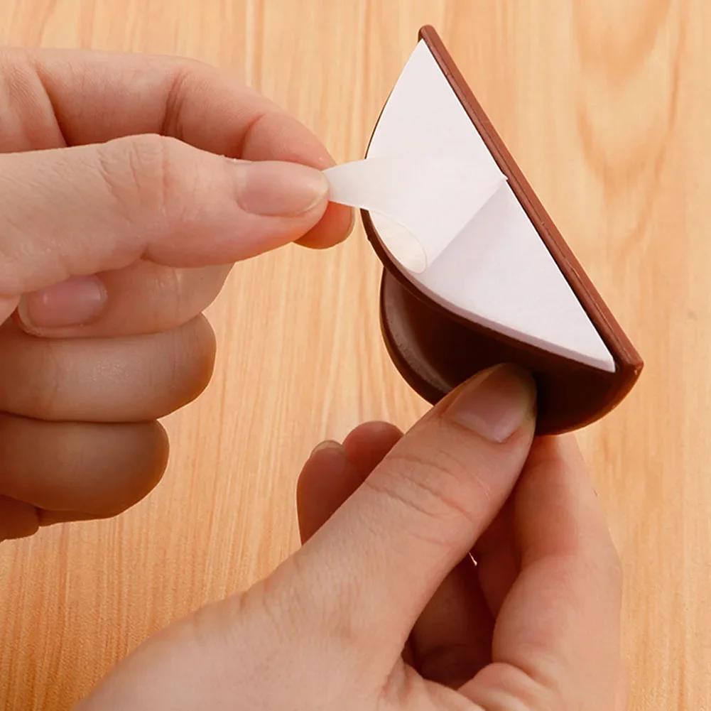 Ручки для ящиков шкафов и окон, самоклеящиеся ручки для дверей, пластиковые ручки для шкафа, наклейка, ручка для раздвижной двери, вспомогательное устройство