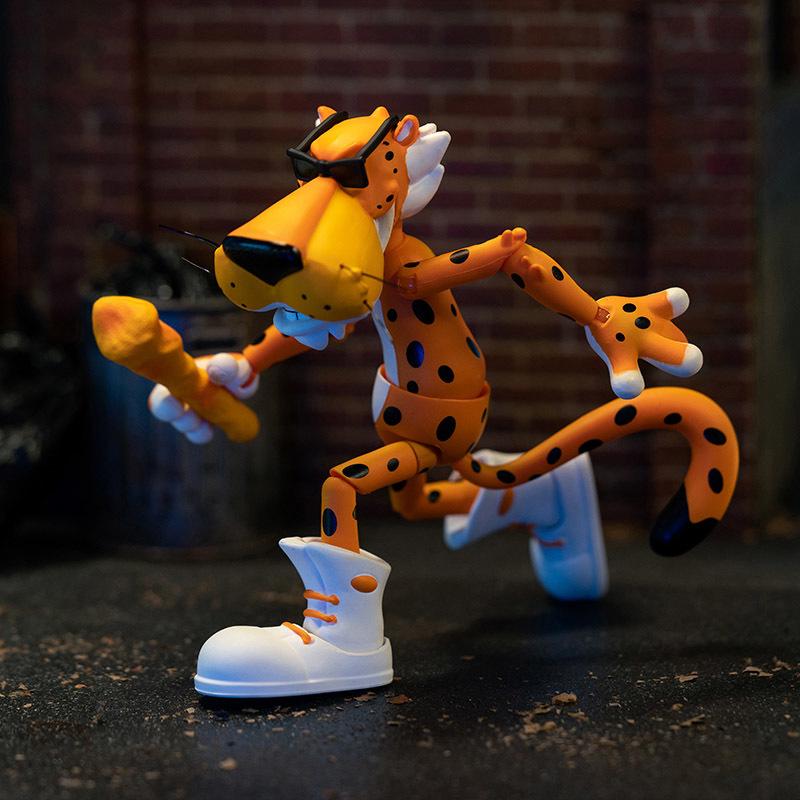 Официальная подлинная фигурка Jada Cheetos, Ограниченная серия, Светящаяся в темноте красным, Подвижная кукла 6 дюймов, Модная трендовая игрушка