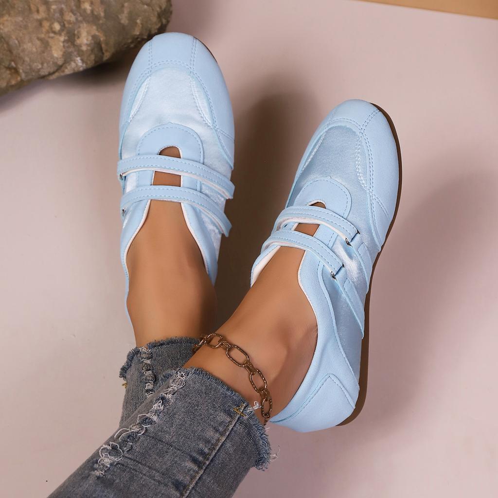 Flats Women Sports Shoes Fashion Casual Shallow Loafers Shoes Walking Ballet Shoes Women Trend Comfortable Cozy Sneakers Women