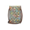 Gucci X Disney Donald Duck Print Logo Leather Canvas Flap Phone Bag Unisex Shoulder Bag Ebony 647927-2N9AT-8679