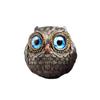 Realistic Owl Animal Figurines With Big Eyes Cartoon Cute Owl Ornaments Mini Intricate Feathers Owl Statue Home Decor