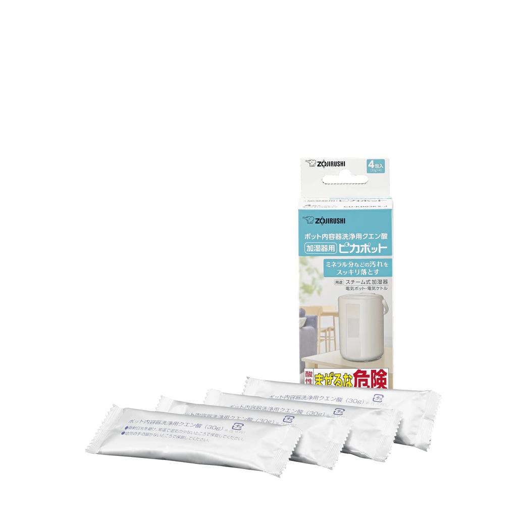 Zojirushi Mahobin Лимонная кислота для чистки внутреннего контейнера кастрюли Pikapot для увлажнителя Белый (ЗОДЗИРУШИ) CD-KB03KX-J