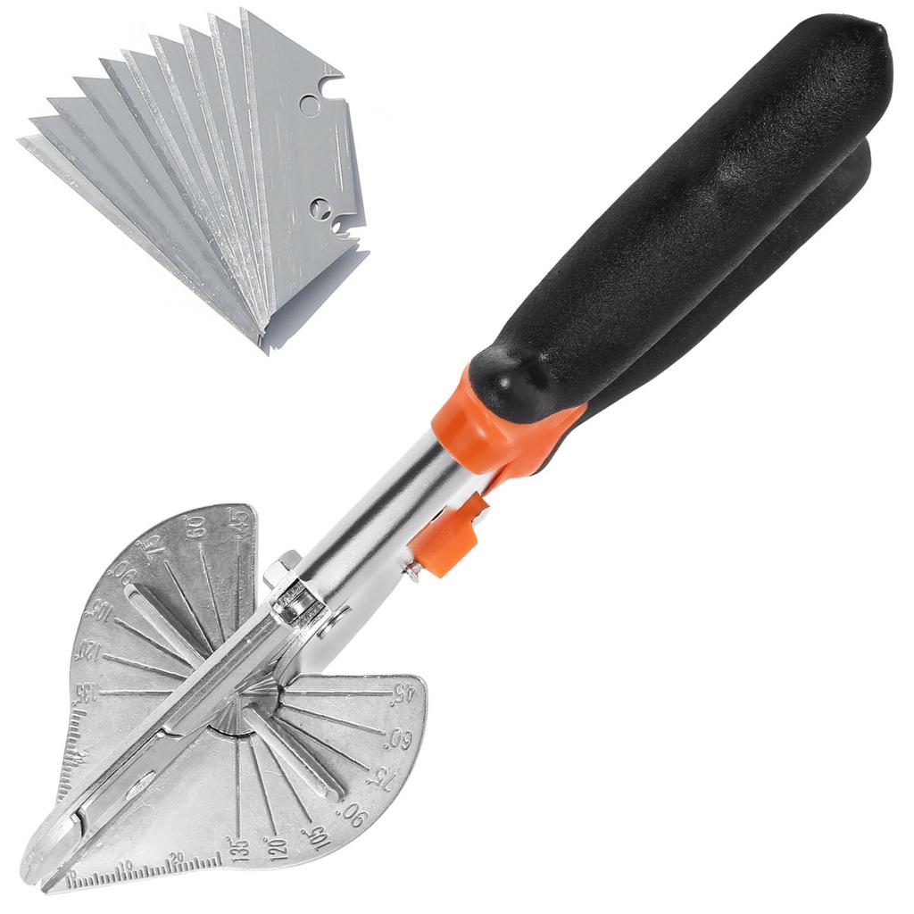 Новые торцовочные ножницы, угловые ножницы с регулируемым углом от 45 до 135 градусов, многофункциональные ножницы для резки дерева, пластика, ПВХ