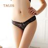 Women's Sexy Lace V-string Briefs Panties Thongs G-string Lingerie Rhinestone Inlaid Underwear