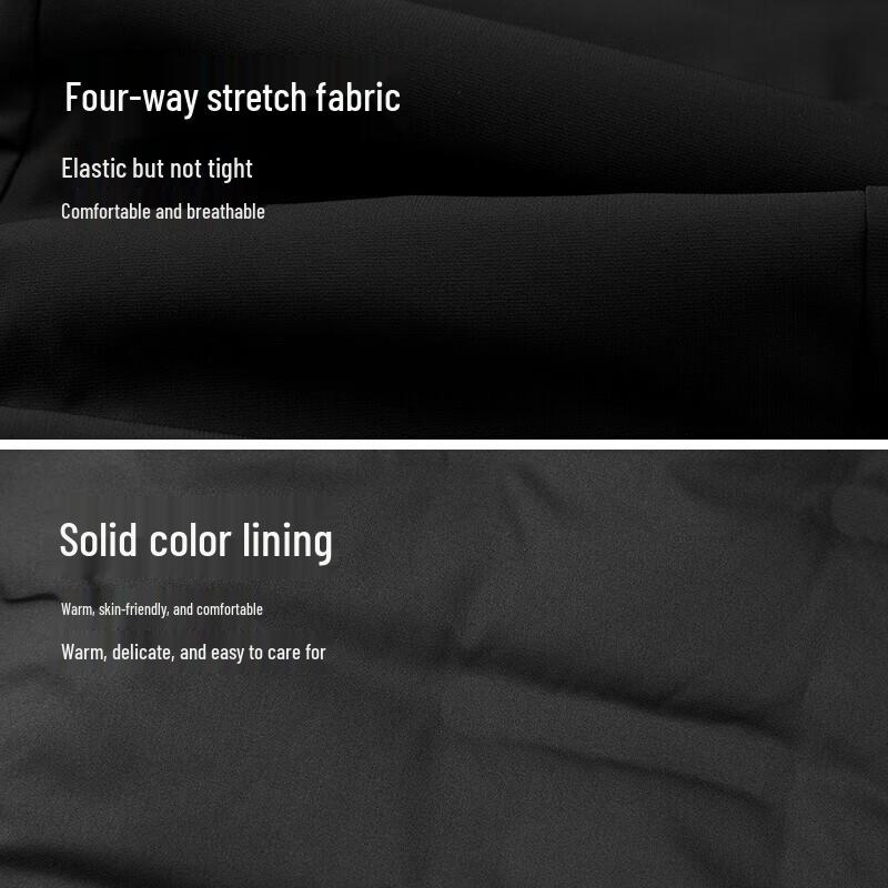 HLA Men's Straight-Leg Goose Down Winter Pants