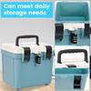 Large Capacity Document Safe Box with Combination Lock Combination Safe Box Portable Locking Organizer for Home Office Traveling