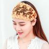 Вышитый обруч для волос с цветком в корейском стиле, модная кружевная повязка на голову, украшение для волос