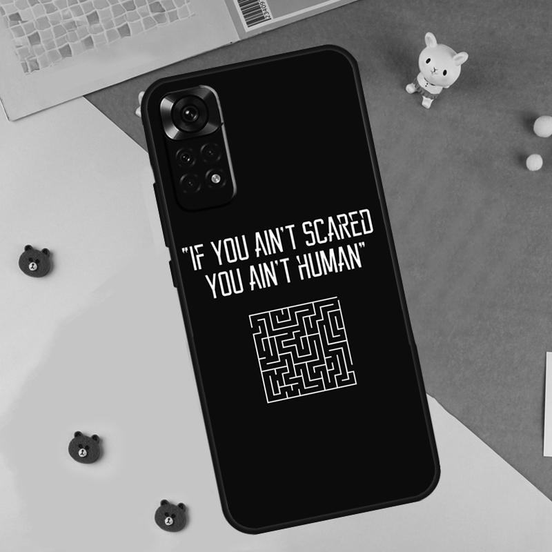 Чехол Maze Runner Цитаты для Xiaomi Redmi Note 13 14 9 10 11 12 Pro 10S 11S 12S Чехол для Redmi 13C 10C 12C 14C