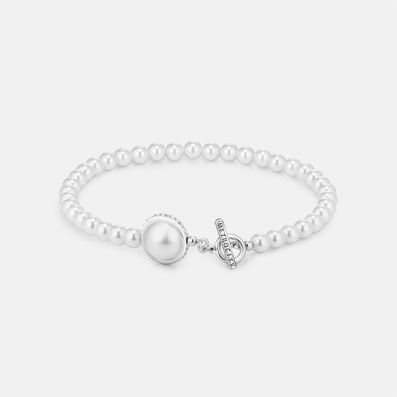 METROCITY JEWELRY 1992 ПЕРЛА Серебряный Белый Браслет A251SB2762WPH