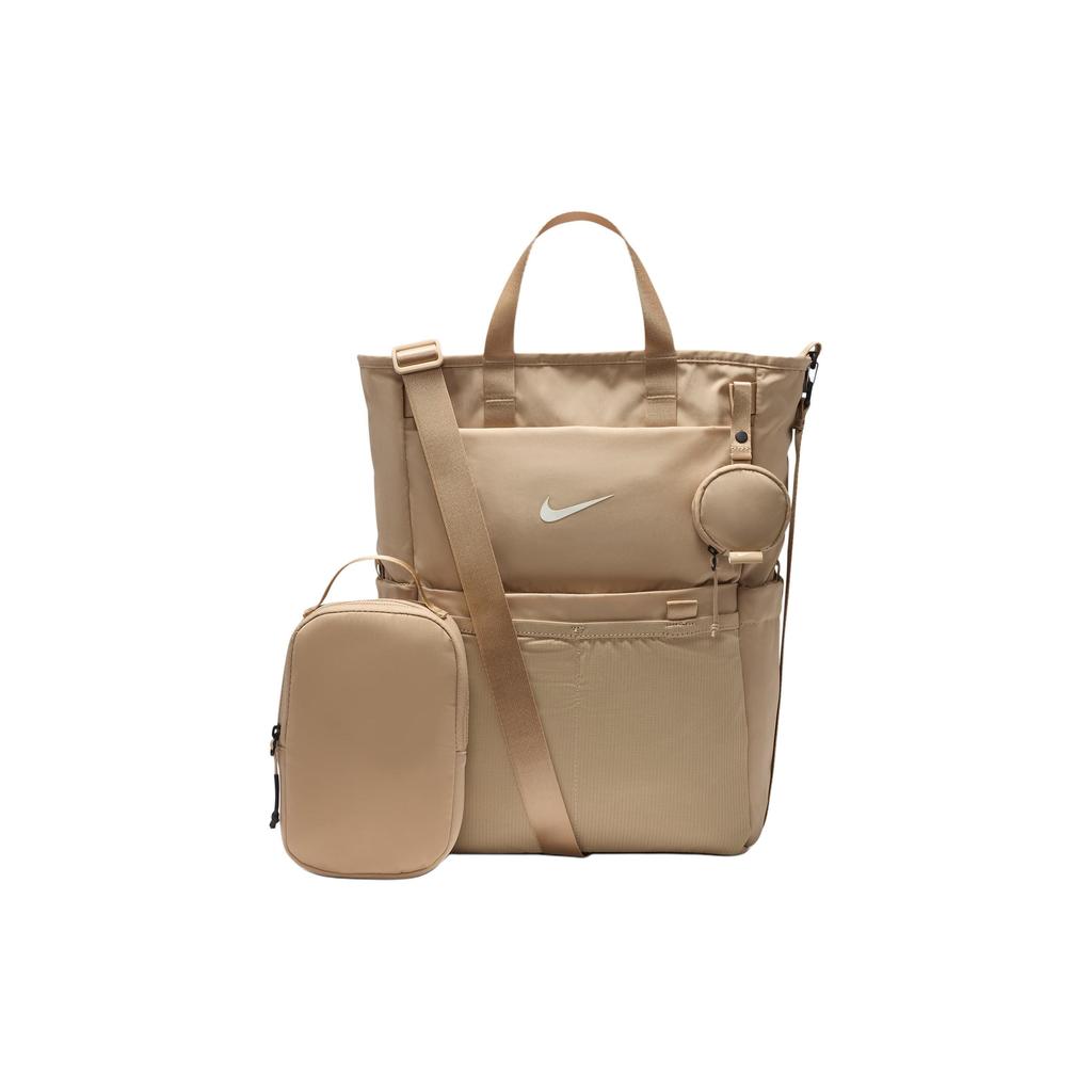 Nike Сумка для мам и подгузников, трансформер, 25 л, конопля/конопля/парус, унисекс, уличный стиль, DR6083200
