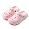 Summer couple's stepping on shit EVA hole shoes personalized wear women's cool slippers casual fashion beach shoes men