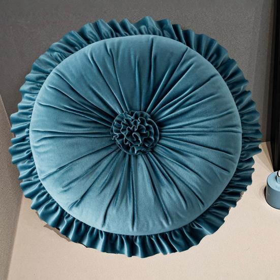 Подушка для дивана, эластичная декоративная однотонная полезная офисная подушка для сна, поддержка спины, плюшевая подушка, домашний аксессуар